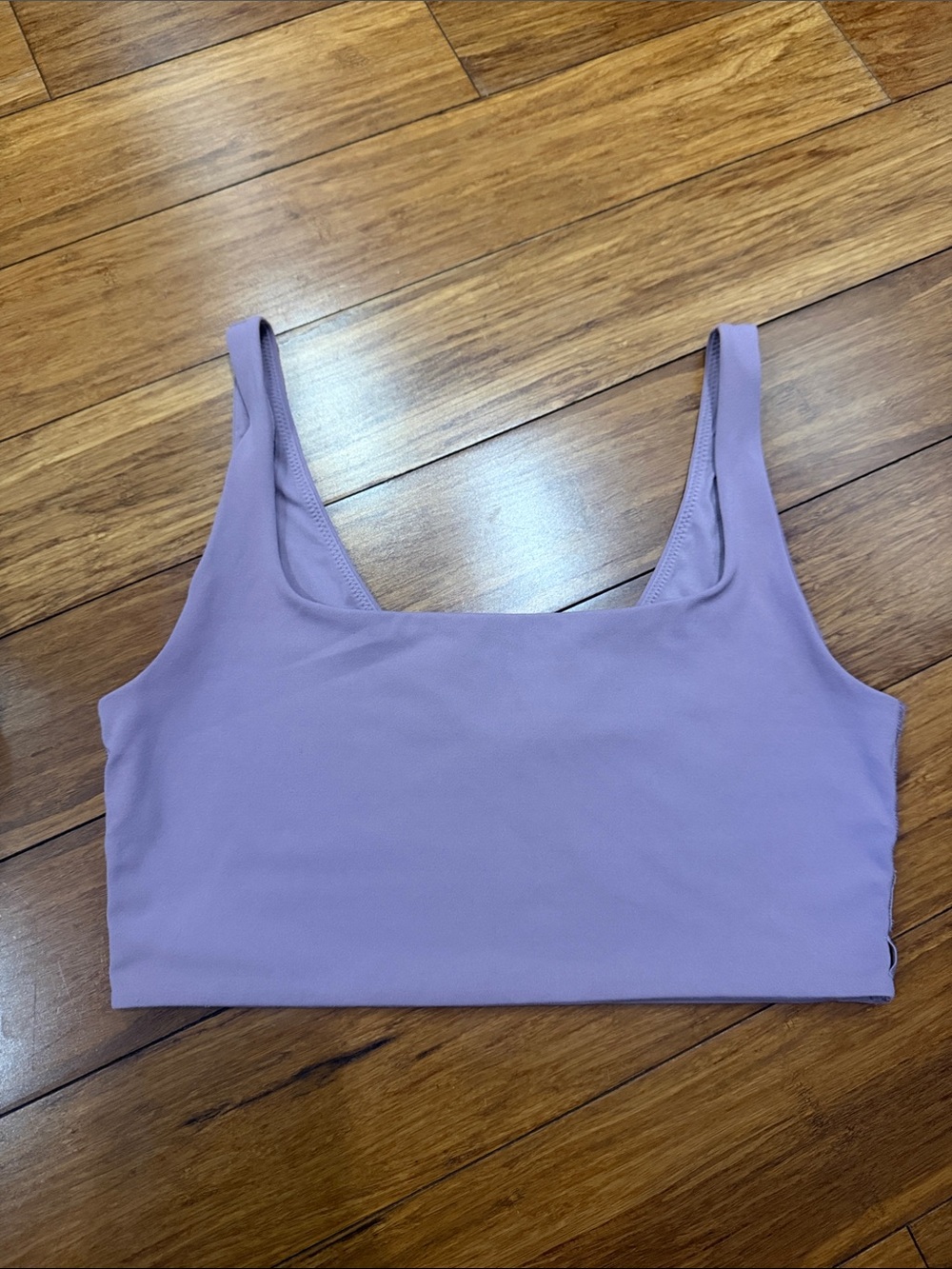 lululemon athletica Lavender reversible V-Neck Crop Sports Bra